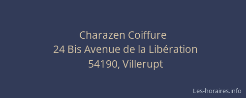 Charazen Coiffure