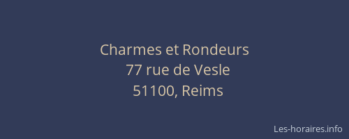 Charmes et Rondeurs