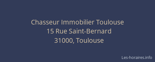 Chasseur Immobilier Toulouse