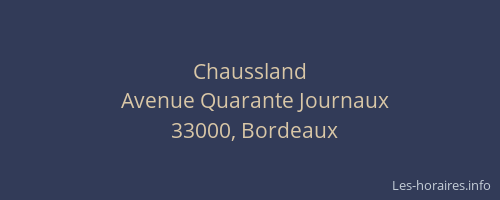 Chaussland