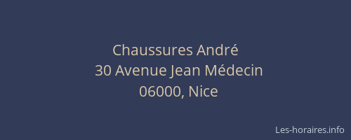 Chaussures André