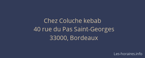 Chez Coluche kebab