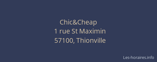 Chic&Cheap