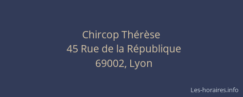 Chircop Thérèse