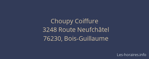 Choupy Coiffure