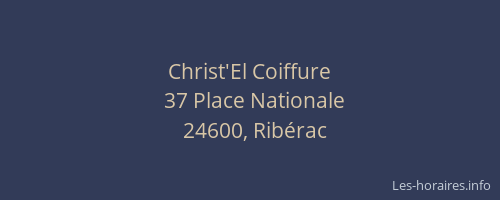 Christ'El Coiffure