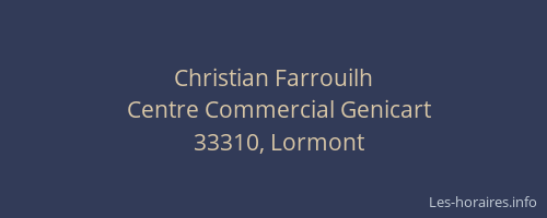 Christian Farrouilh