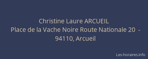 Christine Laure ARCUEIL