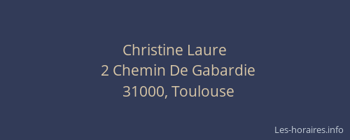 Christine Laure