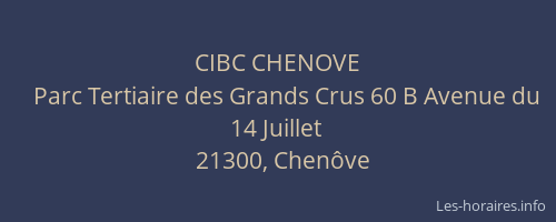 CIBC CHENOVE
