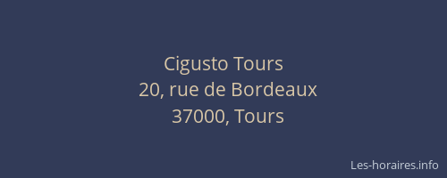 Cigusto Tours