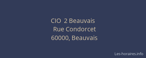 CIO  2 Beauvais