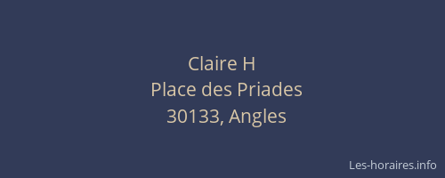 Claire H