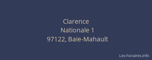 Clarence