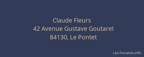 Claude Fleurs