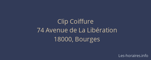 Clip Coiffure