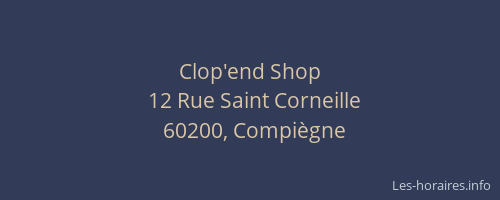 Clop'end Shop