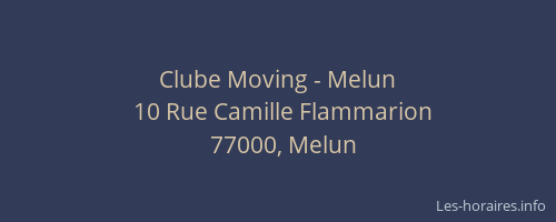 Clube Moving - Melun