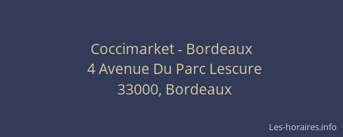 Coccimarket - Bordeaux