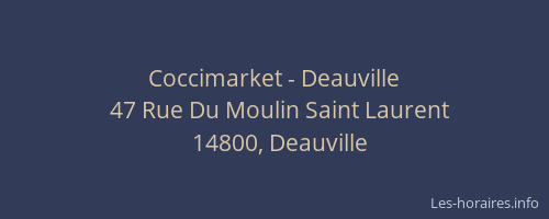 Coccimarket - Deauville