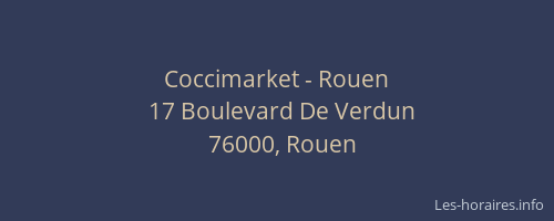 Coccimarket - Rouen