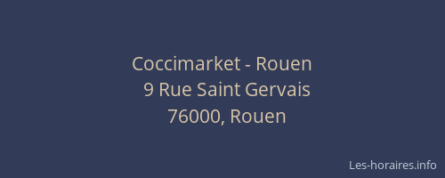 Coccimarket - Rouen