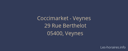 Coccimarket - Veynes
