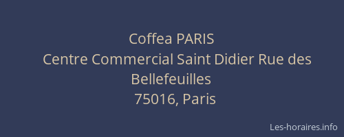 Coffea PARIS