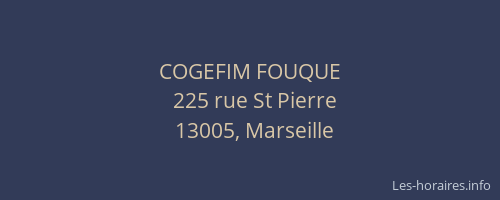 COGEFIM FOUQUE