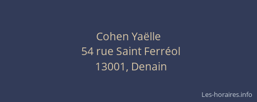 Cohen Yaëlle