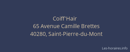 Coiff'Hair