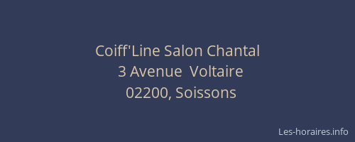 Coiff'Line Salon Chantal