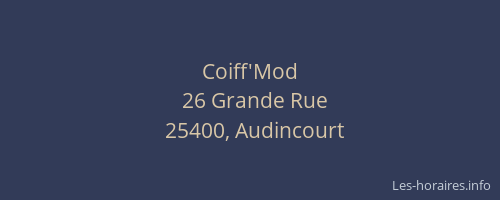 Coiff'Mod
