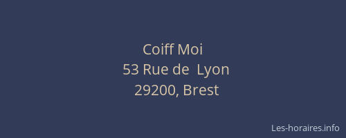 Coiff Moi