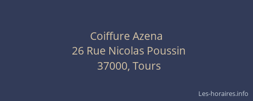 Coiffure Azena