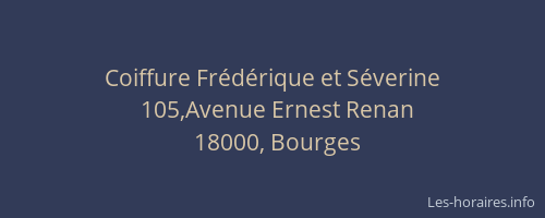 Coiffure Frédérique et Séverine