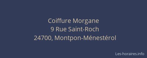 Coiffure Morgane