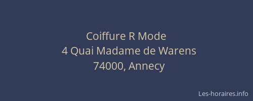 Coiffure R Mode