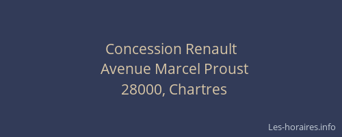 Concession Renault