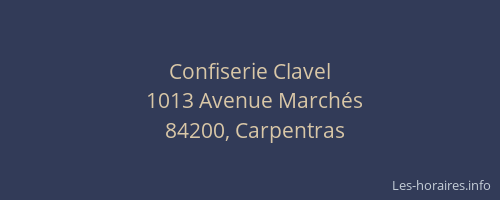 Confiserie Clavel