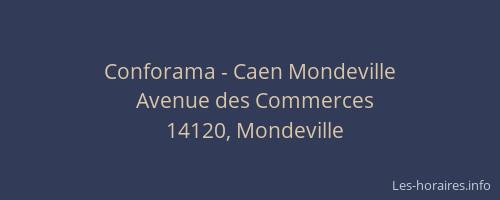 Conforama - Caen Mondeville