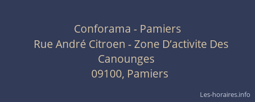 Conforama - Pamiers