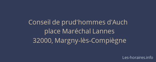 Conseil de prud'hommes d'Auch