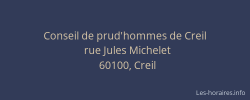 Conseil de prud'hommes de Creil