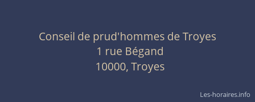 Conseil de prud'hommes de Troyes
