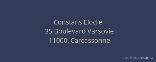 Constans Elodie