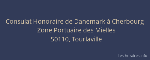 Consulat Honoraire de Danemark à Cherbourg