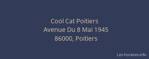 Cool Cat Poitiers