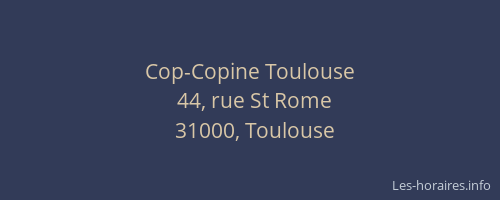 Cop-Copine Toulouse