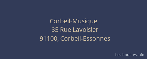 Corbeil-Musique